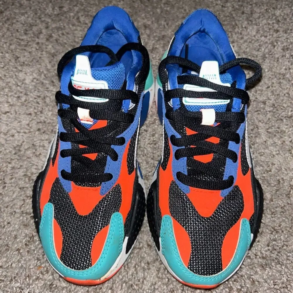 Puma RS-X3 Jr 'Black Multi' Size 4.5 kids